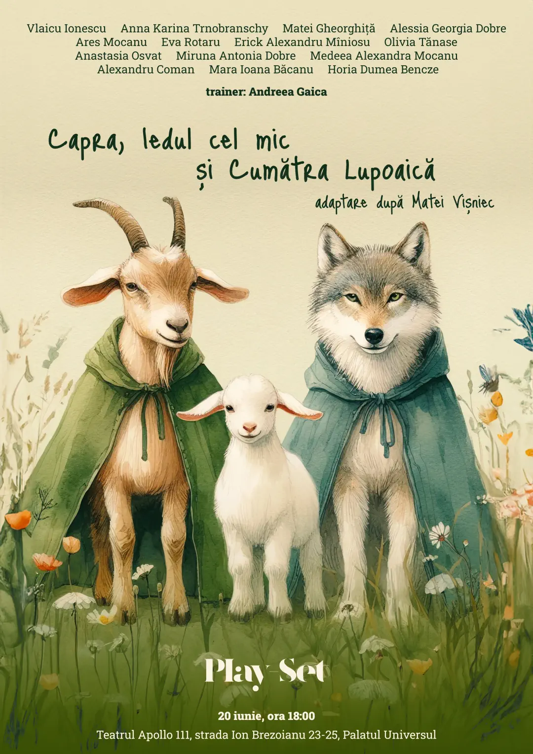 Capra cu trei iezi