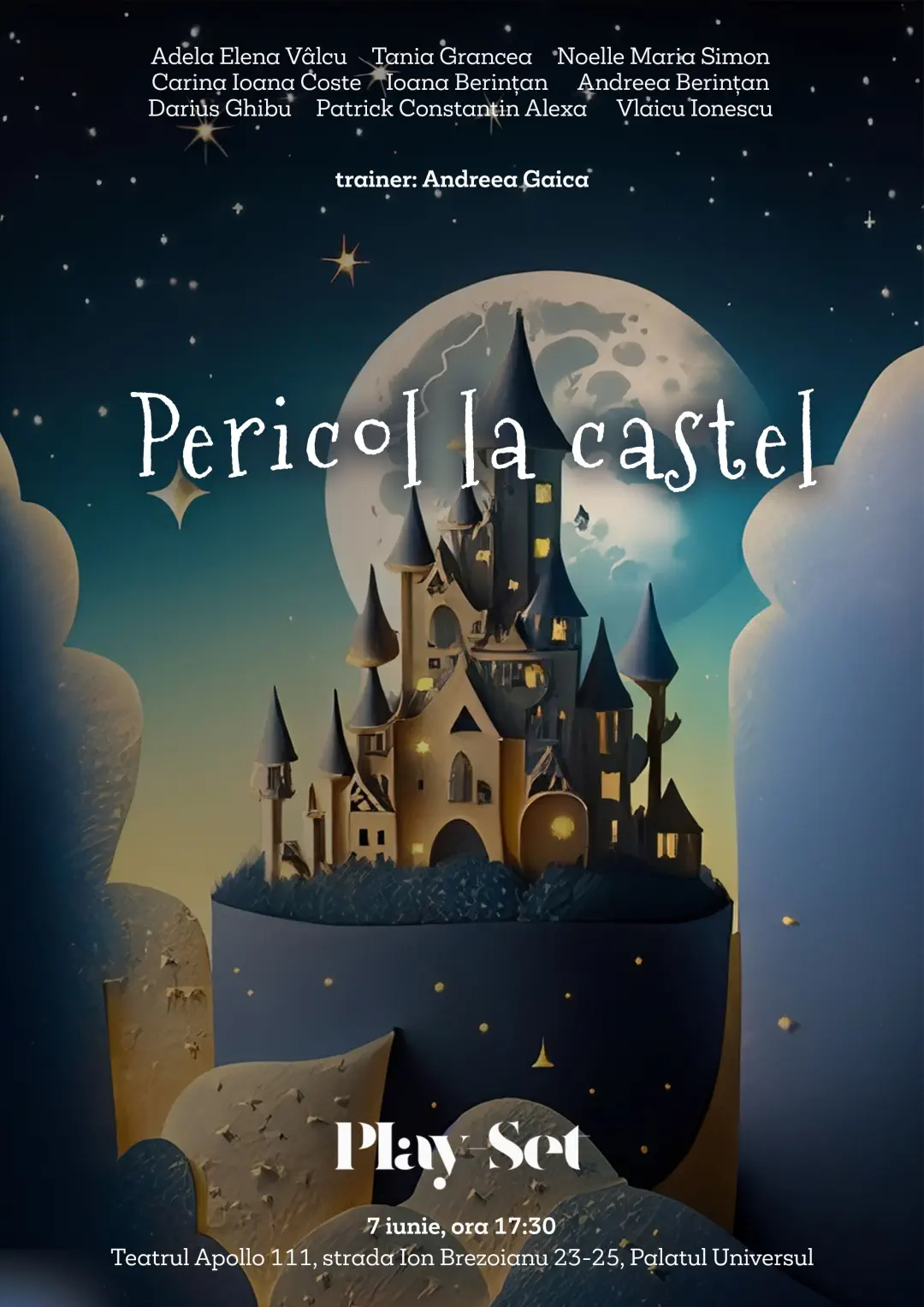 Pericol la castel
