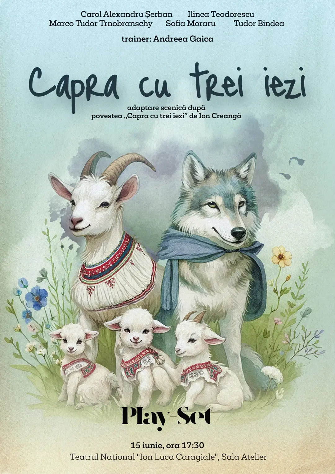 Capra cu trei iezi